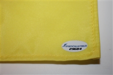 Luke Donald Signed 2014 Masters Embroidered Flag JSA ALOA