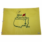Sergio Garcia Signed 2014 Masters Embroidered Flag JSA ALOA