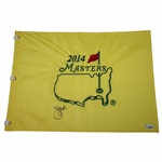 Jim Furyk Signed 2014 Masters Embroidered Flag JSA ALOA