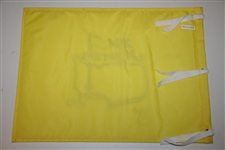 Jim Furyk Signed 2014 Masters Embroidered Flag JSA ALOA