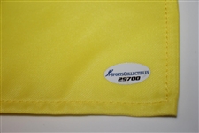 Vijay Singh Signed 2011 Masters Embroidered Flag JSA ALOA
