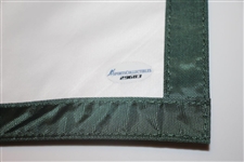 Padraig Harrington Signed Undated Masters Garden Flag JSA ALOA