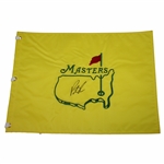 Patrick Reed Signed Undated Masters Embroidered Flag JSA ALOA