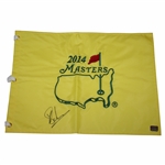 Charl Schwartzel Signed 2014 Masters Embroidered Flag JSA ALOA