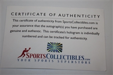 Charl Schwartzel Signed 2014 Masters Embroidered Flag JSA ALOA