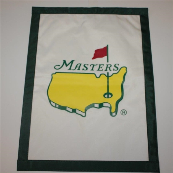 Jack Nicklaus Signed Undated Masters Garden Flag JSA ALOA