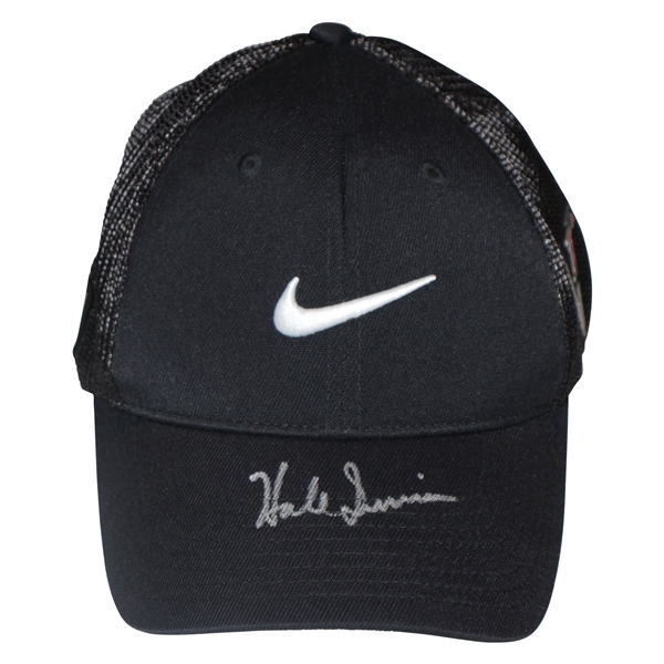 Hale Irwin Signed Black NIKE Hat with White Swoosh JSA ALOA