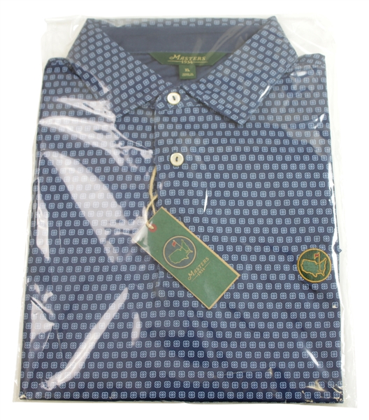 Augusta National Golf Club 'Masters 1934' Short Sleeve Unopened Navy Golf Shirt - XL