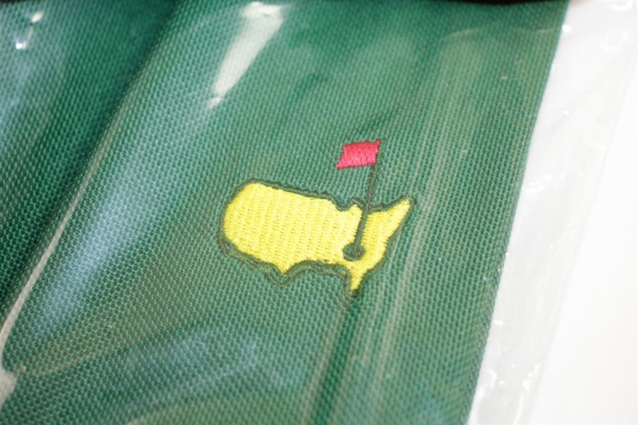 Masters Tournament 'Masters Tech' Short Sleeve Unopened Green Golf Shirt - XL