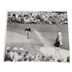 Ben Hogan 1954 Masters Original Wire Photo from Title Defense of 1953 Win - Bunker Shot