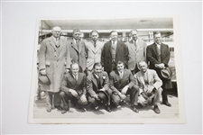 Original 1934 A.P. Wire Photo of U.S. Walker Cup Team