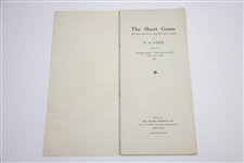 1929 'The Short Game' by P.A. Vaile Instructional Manual - 4th Edition