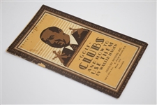 1929 'Golf Clubs and How to Use Them' by Walter Hagen Brochure