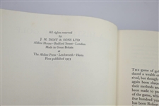 1955 'A History of Golf: The Royal and Ancient Game' Book by Robert Browning with Dust Jacket