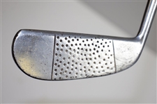 Seldom Seen Wilson Gene Sarazen Chromium E1002 Pencil Neck Putter - Dot Punched Face