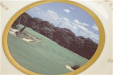 Pine Valley Golf Club 75 Years Warner Shelly Bowl Porcelain Plate - 1913-1988