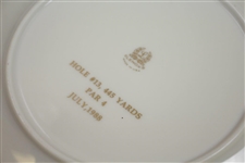 Pine Valley Golf Club 75 Years Warner Shelly Bowl Porcelain Plate - 1913-1988