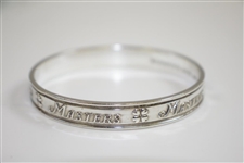 Masters Tiffany & Co. Sterling Silver Bracelet in Pouch with Box