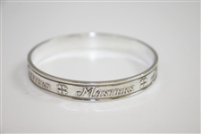 Masters Tiffany & Co. Sterling Silver Bracelet in Pouch with Box