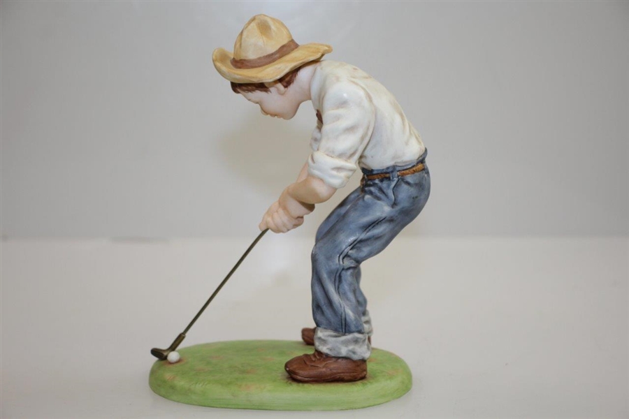 Porcelain Pinehurst Putter Boy Figure by Benedictine - New