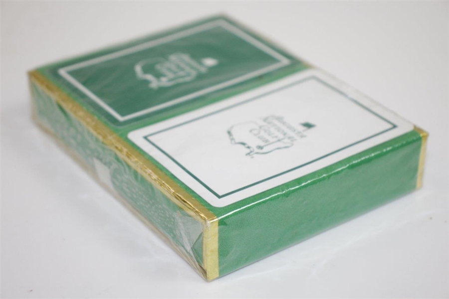 Vintage Augusta National Golf Club Member Playing Cards In Original Case - Unopened