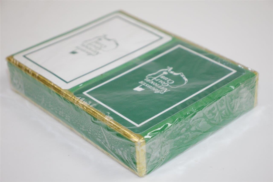 Vintage Augusta National Golf Club Member Playing Cards In Original Case - Unopened