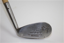 Circa 1928 St. Andrean 'Made by Tom Morris St Andrews' Rustless 6 Iron - Mashie Niblick
