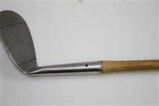 Circa 1928 St. Andrean 'Made by Tom Morris St Andrews' Rustless 6 Iron - Mashie Niblick