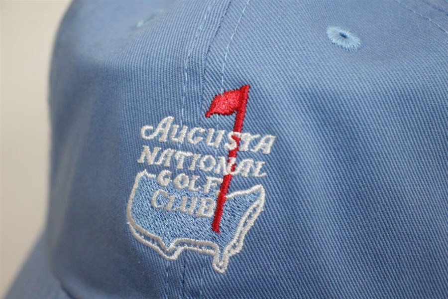 Augusta National Golf Club Member Only Lt Blue Caddy Hat - Unused