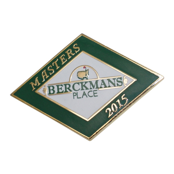 2015 Masters Tournament Berckmans Place Entrance Pin