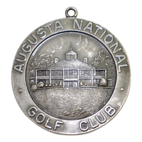 1956 Masters Tournament Silver Runner-Up Medal Awarded to Ken Venturi