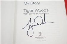 Tiger Woods Signed 'The 1997 Masters: My Story Book JSA ALOA