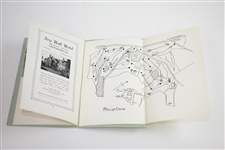 The Crowborough Beacon Golf Club Handbook by Bernard Darwin with Fold Out Map 