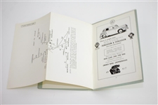 The Crowborough Beacon Golf Club Handbook by Bernard Darwin with Fold Out Map 