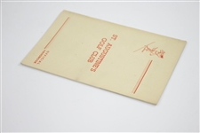 Vintage St. Augustine's Golf Club Official Handbook
