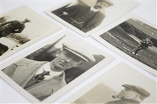 Five Original Vintage Photos of Golf Champions Hunter, Reid, Robb, Robson, & Ockendon