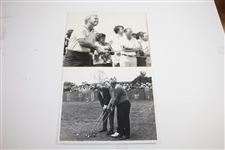 Six Assorted Arnold Palmer Wire Photos