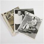 1935, 1956, & 1957 Original Wire Photos from The Masters Tournament