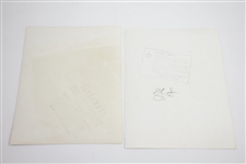 1935, 1956, & 1957 Original Wire Photos from The Masters Tournament