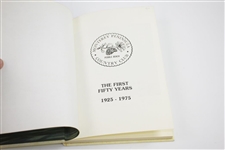 'The First Fifty Years 1925-1975' Monterey Peninsula Country Club at Pebble Beach Book