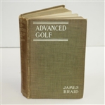 1908 Advanced Golf Golf Book by James Braid