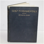 1922 Golf Fundamentals Book by Seymour Dunn
