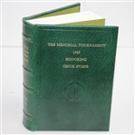 1985 Memorial Tournament Edition Hardbound Book Honoring Chick Evans Ltd Ed 108/425