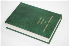 1985 Memorial Tournament Edition Hardbound Book Honoring Chick Evans Ltd Ed 108/425