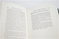 1985 Memorial Tournament Edition Hardbound Book Honoring Chick Evans Ltd Ed 108/425
