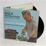 Arnold Palmer Personal Golf Instruction Two Record Set with Instruction Booklet