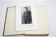 Chick Evans' Personal Books 'Fifty Years of Golf', 'Golfing Step by Step', & 'The Scottish Invasion'