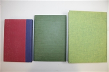 Chick Evans' Personal Books 'Golf Its History', 'How to Play Golf', & 'The Walter Hagen Story'