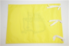 Bernhard Langer Signed 2014 Masters Embroidered Flag with '1985 1993' Inscription JSA ALOA