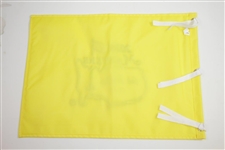 Bob Goalby Signed 2014 Masters Embroidered Flag with '1968' Inscription JSA ALOA